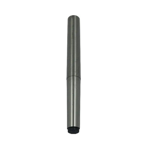 Heavy Duty Pro Grade Precision Steel Lathe Alignment Test Bar Mandrel For Headstock And Tailstock Alignment To Eliminate Taper On Long Workpieces MT2 Regular OAL 180 Mm Hardened To 52 Plus 2 HRC And Precision Ground For Industrial Machining