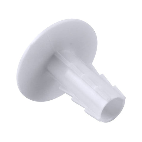 Skywalker white plastic single feed-through cable bushing, pack of 100