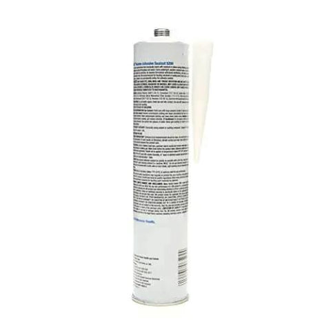 Back view of Marine Adhesive Sealant 5200 permanent structural polyurethane bonding and waterproof seal for boats, 10 fl oz cartridge