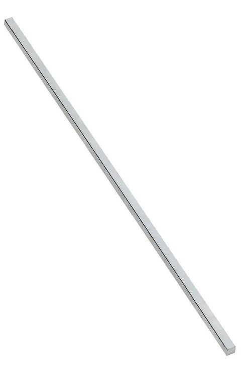 Square Key Stock 0.25 Inch Wide 12 Inch Long Steel Shaft Key For Motors And Machines, Wedge Or Locking Device, Can Be Cut Or Drilled