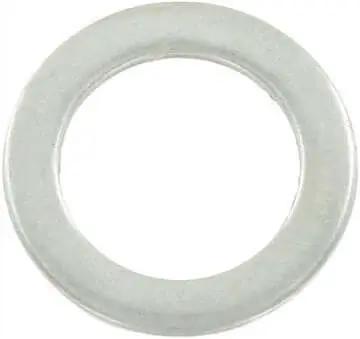 Front view of 300 Pcs Go-To DIN 988 Shim Rings M20x28x0.3 A2 Stainless Steel, 20mm Inner Dia, 28mm Outer Dia, 0.3mm Thick, Free USA Shipping