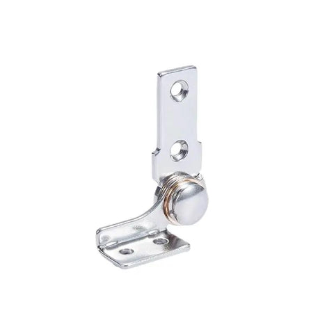 90 Degree Arbitrary Stop Hinge 304 Stainless Steel Torque Shaft Hinge Two Newton Meters For Household Appliance Doors Silver