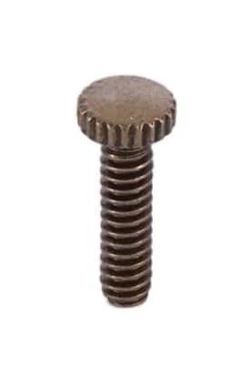 Half Inch Antique Brass Thumb Screw With Six Thirty Second Thread Knurled Head Steel Fastener For Lighting Fixtures And Do It Yourself Projects Handy Hand Tightening No Tool Required Quick Adjustments