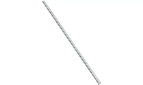 Square Key Stock 0.25 Inch Wide 12 Inch Long Steel Shaft Key For Motors And Machines, Wedge Or Locking Device, Can Be Cut Or Drilled