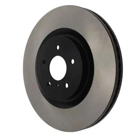 Centric Premium front brake rotor with black center hub for Infiniti/Nissan vehicles