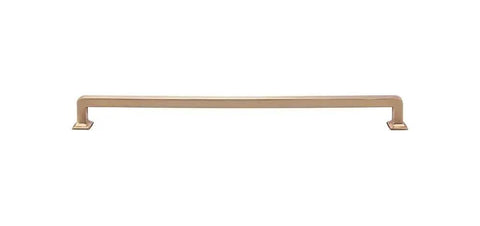 Ascendra 12 Inch Center To Center Pull In Honey Bronze From Transcend Collection Cabinet Hardware, Overall Length 12 5/8 Inches, Model TK708HB
