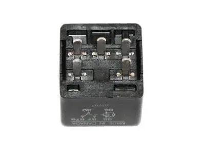 GM Genuine Parts 15 81106 13503103 Multi Purpose Relay for Chevrolet Buick GMC Cadillac, black cube design, top view.