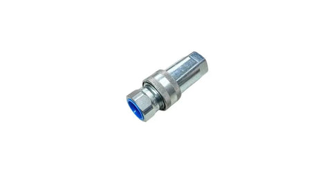 Hydraulic Quick Connect Set AG ISO 5675 Pioneer Style Pro Grade Coupler, three-quarters inch NPT threads, blue end cap visible.