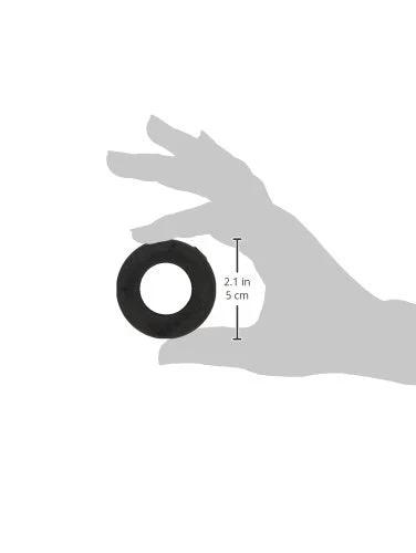 Rigid coupling, front view, hand-held; black oxide-plated mild steel.