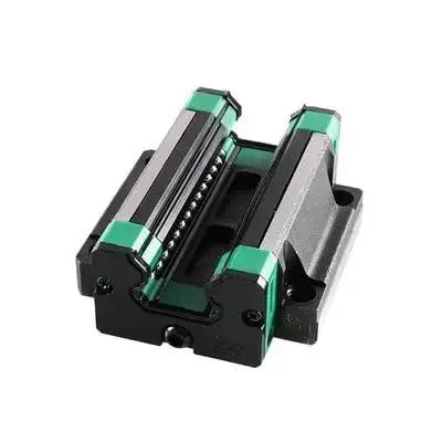 HGW25CC Bearing Block Slider For HGR15 Linear Rail Guideway square linear motion block shown in front view