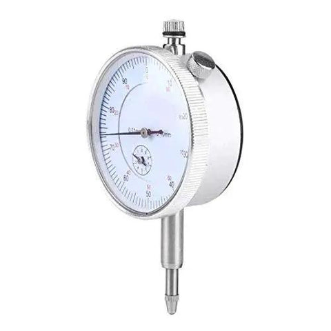 Precision Dial Indicator With Magnetic Base Holder Long Arm 0 To 10mm Range 0.01mm Graduation Fine Adjustment