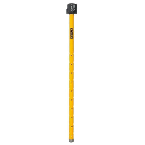 Diamond Core Drill Bit For Concrete Applications Half Inch Diameter By Fourteen Inch Length With Turbo And Crown Segments Pro Grade Laser Welded For Reinforced Concrete Five Eighths Inch 11 Thread Pattern Shank Dewalt DW55000