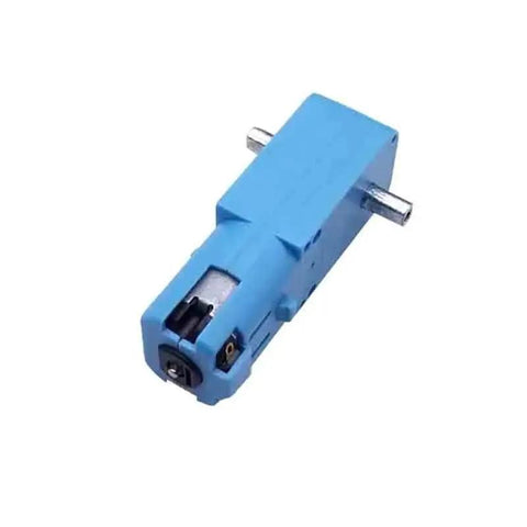 10Pcs Metal TT Gear Motors DC 3V-6V 1:90 Speed Reducer Gearbox Kit for Robotics and DIY in blue casing