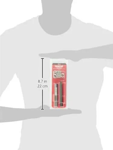 Coarse Thread Repair Kit 1/2-13 Inch With Six Inserts, Tap And Installation Tool, in packaging with scale reference.