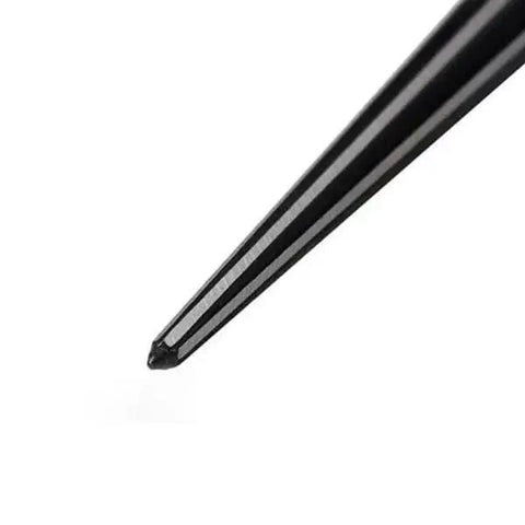 Close-up view of T Handle Tapered Reamer Tool For Woodworking With Six Flute Chamfering Reamer Electric And Manual Hole Opener blade tip