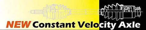 Illustration of new constant velocity axle for Premium Front Driver And Passenger Side CV Axles For FWD Lexus RX330 RX350 ES330 ES300 Highlander