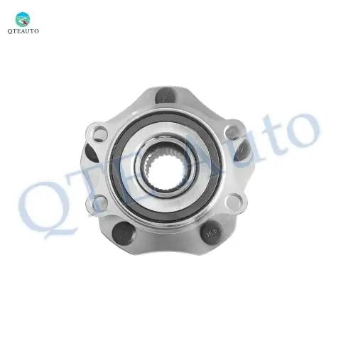 Front view of Front Wheel Hub Bearing Assembly Replacement For Nissan Rogue From 2014 To 2023 Plus Rogue Sport And Qashqai Models