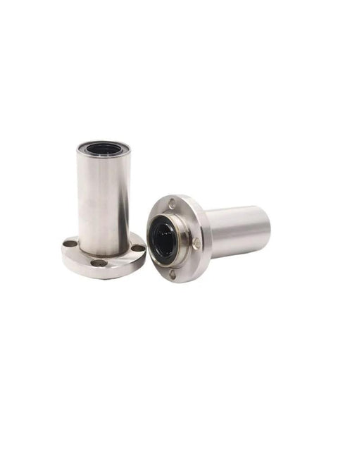 Round Flange Linear Motion Bushing LMFP Series LUU Lengthen 35x52x135mm LMFP35LUU Heavy-Duty High Carbon Bearing Steel 60-64 HRC