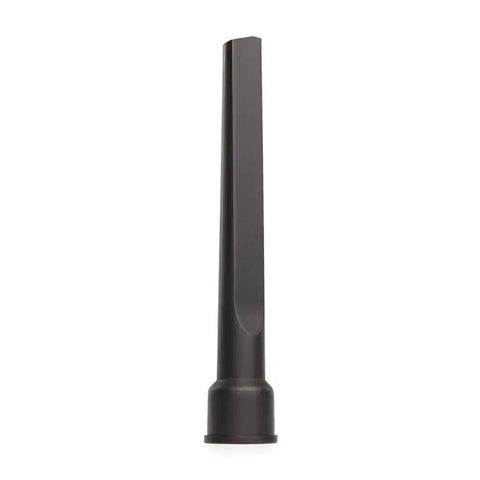 Dual-Fit Crevice Tool For Wet Dry Vacuums Reaches Tight Corners And Car Interior, shown standing upright