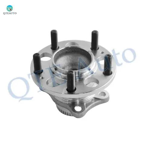 Single hub from Pair of 2 Rear Wheel Hub Bearing Assemblies Replacement for 2014 to 2018 Kia Forte L4 1.6L 1.8L 2.0L Including Forte Koup and Forte5 Models Premium OEM Quality Direct Fit With Seals and Hardware for Easy Installation in Pairs to Restore Smooth Handling