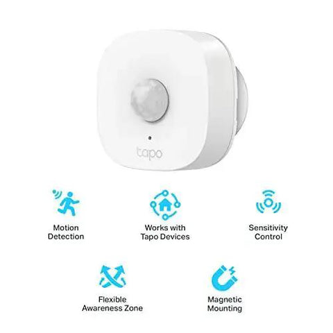 Must Have Tapo Motion Sensor With Long Battery Life And Real Time Alerts Requires Tapo Hub H100 Sub 1G Low Power Wireless