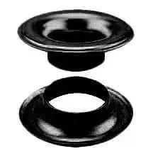 00GNWBDBC1440 Sheet Metal Grommet And Neck Washer Set in dull black oxide, 1440-piece bulk, for industrial automotive panels