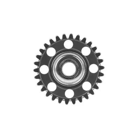 All Metal Extruder Gear Kit With DLC Coating And Perforated Lightweight Design For Creality 3D Printers, gear close-up view.