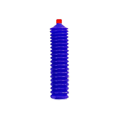 Blue grease cartridge labeled as High Temperature Synthetic Grease 500C For Gears 18L Heavy Duty Lubricant That Keeps Gears Running Smooth