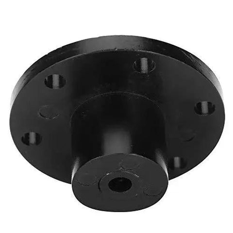 6mm Inner Diameter Flange Coupling for Mecanum Wheel Motors Anti Slip Grip Motor Shaft Connector, front view