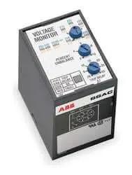 Single three-phase voltage monitor PLMU11 T127315 panel-mount relay 200-480 VAC with phase loss and voltage protection