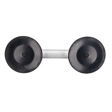 Two Pack Beefy Glass Suction Cups Vacuum Lifter with aluminum body and rubber base, top view, for lifting windows and glass panels.