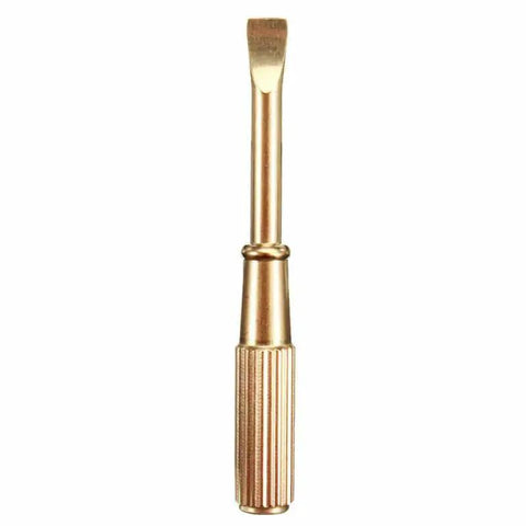 Mini Titanium Steel Screwdriver For Love Bracelet Repair Tools Gold Color Non Slip Handle Portable Jewelry Repair