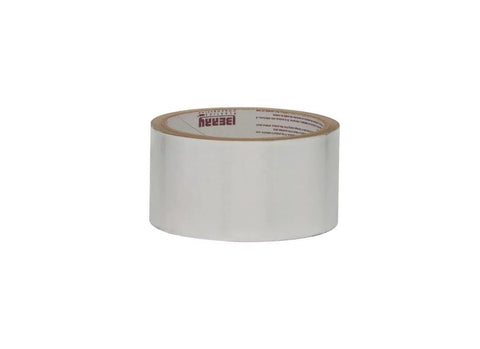 Nashua 322 HVAC foil tape roll, silver metalized foil, 48mm x 9m