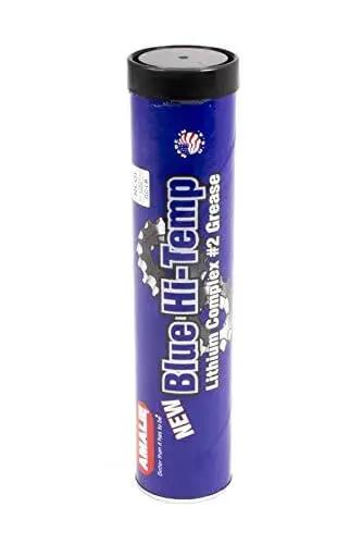 Front view of Blue Hi-Temp Grease NLGI Grade 2 Auto And Industrial Duty Workhorse Lubricant With Extreme Pressure Protection Water Resistant Anti Rust Formula 14 Oz Tube