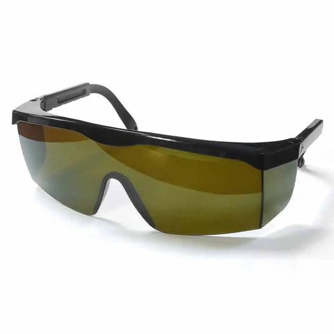 All Day Comfort Broad Spectrum Laser Safety Glasses Eye Protection OD 5 Plus with anti-fog lenses and adjustable temples for engraving safety