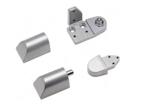 Armalite Top And Bottom Pivot Set For Adams Rite Style Commercial Storefront Doors In Aluminum Silver Left Hand Durable