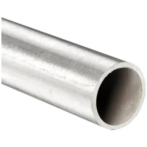 Close-up of 316 Stainless Steel Seamless Tubing 0.035 Inch Wall 0.25 Inch Outer Diameter 6 Foot Cut Length Titan Fittings Heavy Duty