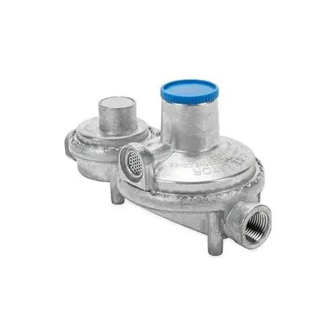 Two Stage Propane Regulator For RVs Delivers Smooth Consistent Gas Flow Under Fluctuating Pressure Camco Compatible NPT Inlet Outlet