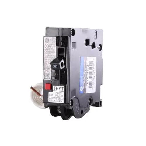 THQL1120DF Single Unit 20 Amp 1-Pole Dual Function AFCI/GFCI Plug-In Circuit Breaker 120 VAC 10 kAIC Q-Line Frame