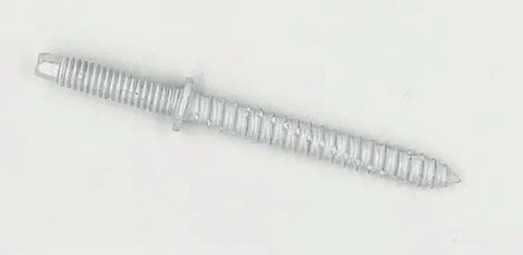 Vinyl screw protector from Permanent Hurricane Anchoring Kit For Doors And Windows White With Forty Anchor Points Includes Drill Bit And Hex Nut Driver Vinyl Screw Protectors And Protruding Thread Anchors For A Strong Storm Ready Fit.