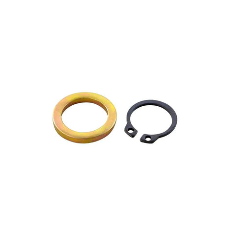 Retaining ring and washer for Single Output Shaft For NMRV30 Worm Gear Speed Reducer With 14mm Diameter 5mm Keyway M6 Screw Holes On End