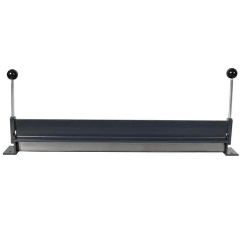 30 Inch Portable Metal Brake Bender With Adjustable 0 to 90 Degree Angles, front view of heavy duty hand tool for metalworking.