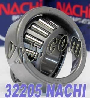 32205 Nachi Tapered Roller Bearings Japan 25x52x18 - VXB Ball Bearings