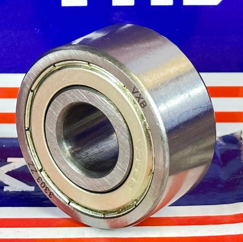 3303ZZ Angular Contact Bearing Shielded 17x47x22.2 - VXB Ball Bearings