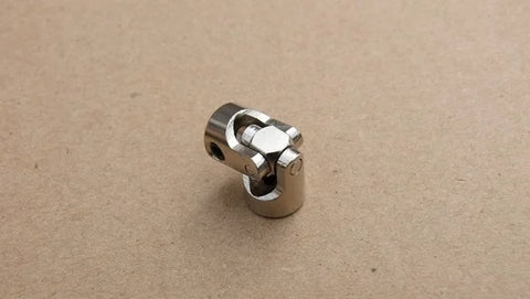 3/32" to 3mm Miniature Cardan Joint Coupling 3/32"-3mm With Set Screw M3 - VXB Ball Bearings