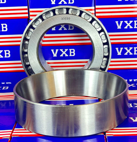 33220 Tapered Bearing 100x180x63 CONE/CUP
