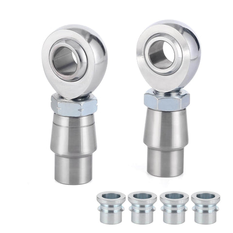 3/4 inch Heim joint rod end kit, chromoly panhard rod ends with right and left hand thread, tube adapters, misalignment spacers, and jam nuts