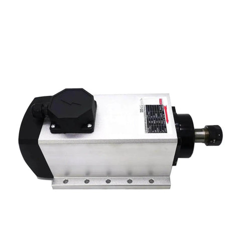 3.5KW Air Cooled CNC Spindle Motor ER20 220V And 380V High Torque With 4 Bearings, 18000 RPM GDZ105x102-3.5 side view