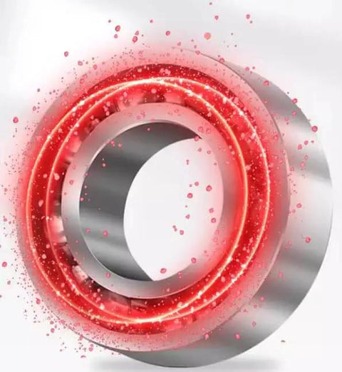 Abstract image representing a bearing from the 3.5kW CNC Spindle Motor Kit with Four Bearings, Air Cooled 220V Spindle