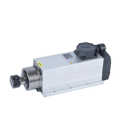 3.5KW Air Cooled CNC Spindle Motor With ER20 ER25, 4 Bearings, 220V 380V, Fixed Seat For CNC Milling Machines, Beefed Up Build